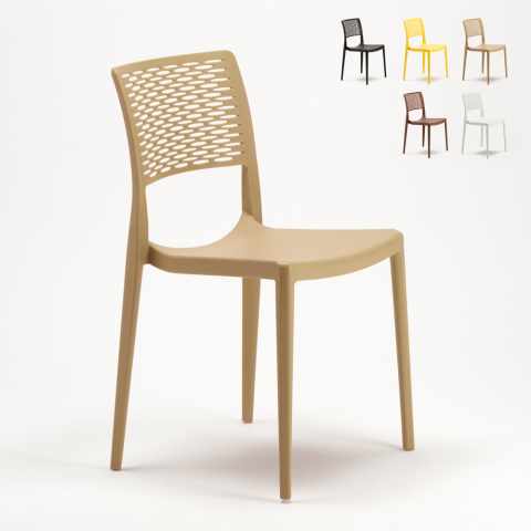 Zestaw 20 krzeseł polipropylenowych do baru lub restauracij