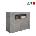 Kredens do salonu nowoczesny 2 drzwiowy cementowo szary Minus Ct Urbino Sprzedaż