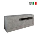 Pokój dzienny szafka RTV 3 drzwi 138cm beton nowoczesny Jaor Ct Urbino Sprzedaż