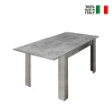 Nowoczesny stół jadalny 90x137-185cm rozkładany Beton Fold Urbino Sprzedaż