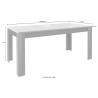 Stół do jadalni 180x90cm nowoczesny betonowy rozkładany Icaro Urbino Sprzedaż
