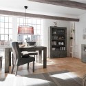 Stół rozkładany nowoczesny design 90x137-185cm czarne drewno Diogo Urbino Wybór