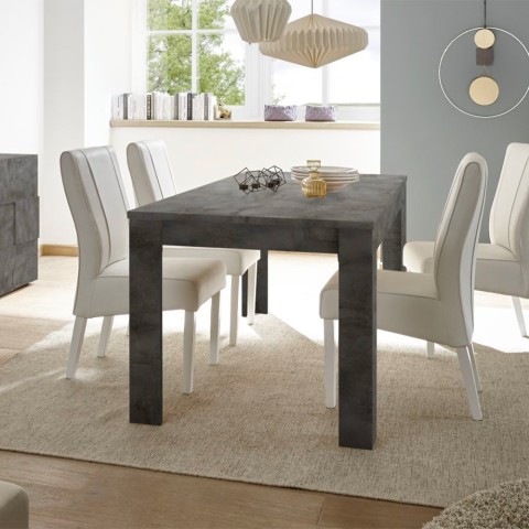Log Urbino nowoczesny czarny drewniany rozkładany stół jadalny 180x90cm Promocja
