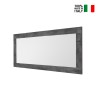 Nowoczesna rama lustra ściennego 75x170cm drewno czarne Moment Urbino Sprzedaż