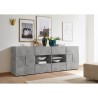 Komoda do salonu/jadalni, 2 drzwi, 4 szuflady, beton, model Dama Ct L Sprzedaż
