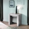 Stół rozkładany do jadalni 54-252 cm, biały drewno Coast Promocja