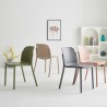 Krzesło o nowoczesnym designie do kuchni, jadalni, restauracji Helene Stan Magazynowy