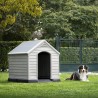 Domek dla psa średniej i dużej wielkości 99x99x95 Curver K245541 Keter Promocja