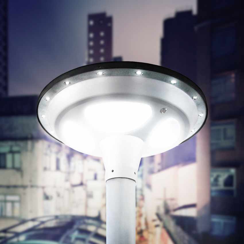 Latarnia LED zasilana panelami słonecznymi Square Park Promocja Latarnia LED zasilana panelami słonecznymi Square Park Promocja