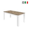 Stół jadalniany nowoczesny 180x90cm biały połysk drewno Echo Basic Sprzedaż