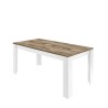 Stół jadalniany nowoczesny 180x90cm biały połysk drewno Echo Basic Oferta