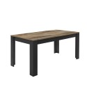 Stół do jadalni kuchenny 180x90 cm czarny drewniany styl industrialny Bolero Basic Sprzedaż
