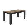 Stół do jadalni kuchenny 180x90 cm czarny drewniany styl industrialny Bolero Basic Sprzedaż