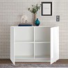 Szafka kredensowa kuchnia salon biały połysk 2 drzwi 120cm Jupiter WH S Katalog