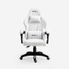 Krzesło gamingowe światła LED RGB ergonomiczne krzesło z 2 poduszkami Pixy Junior Środki