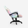 Krzesło gamingowe światła LED RGB ergonomiczne krzesło z 2 poduszkami Pixy Junior Katalog