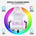 Krzesło gamingowe światła LED RGB ergonomiczne krzesło z 2 poduszkami Pixy Junior Koszt