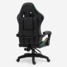 Ergonomiczne skórzane krzesło biurowe LED RGB do gier The Horde XL Wybór