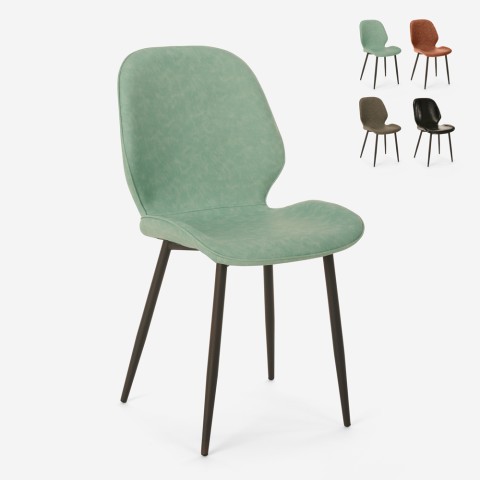 Nowoczesny design krzesło metalowe do kuchni baru lub restauracji Lyna Promocja