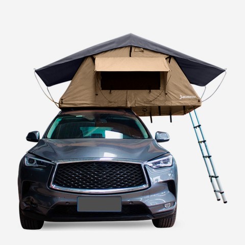 Namiot dachowy uniwersalny Cliffdome 120x210cm dla 2 osób do samochodu Promocja