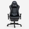 Fotel gamingowy ergonomiczny z podnóżkiem LED RGB The Horde Comfort Sprzedaż