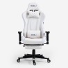 Krzesło do gier biurowych z regulowanym podnóżkiem LED RGB i ergonomicznym designem Pixy Comfort Oferta