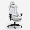 Krzesło do gier biurowych z regulowanym podnóżkiem LED RGB i ergonomicznym designem Pixy Comfort Sprzedaż