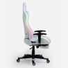 Krzesło do gier biurowych z regulowanym podnóżkiem LED RGB i ergonomicznym designem Pixy Comfort Cena