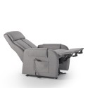 Fotel relaksacyjny elektryczny z 2 silnikami, podnoszeniem dla osób starszych i podwójnym podnóżkiem Riviera. Zakup