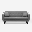 Sofa salonowy 3-osobowy nowoczesny design skandynawski wytrzymały 191cm Hayem Cena