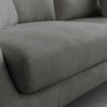 Sofa 3-osobowa nowoczesna stylu północnego w minimalistyczny sposób - szary materiał Folkerd. Zakup