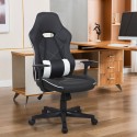 Krzesło biurowe do gier Ergonomiczny fotel wyścigowy z poduszką lędźwiową Estoril Sprzedaż