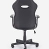 Krzesło biurowe do gier Ergonomiczny fotel wyścigowy z poduszką lędźwiową Estoril Oferta