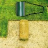 Rozwijarka do trawników w ogrodzie stalowa 45 litrów piasek woda Grassy. Rabaty