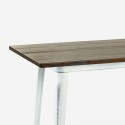 Stół jadalniany styl vintage przemysłowy metalowy 120x60 Catal Brush. Wybór