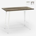 Stół jadalniany kuchenny styl przemysłowy 120x60 drewno metal Catal. Oferta