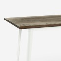 Stół jadalniany kuchenny styl przemysłowy 120x60 drewno metal Catal. Stan Magazynowy