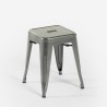 krzesło barowe wysokie kuchenne przemysłowe z metalu ze stali steel rocket. Koszt