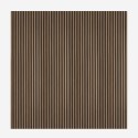 4 x dekoracyjna płyta dźwiękochłonna o wymiarach 240x60cm z ciemnego drewna orzechowego Kover-NS. Rabaty