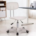 Krzesło biurowe ergonomiczne regulowane białe Riverside. Sprzedaż