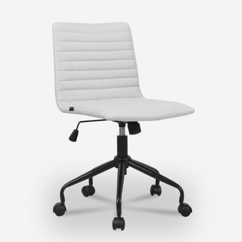 Krzesło biurowe ergonomiczne regulowane szare Zolder Moon Promocja