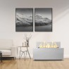 Komin do wewnętrznego i zewnętrznego bioetanolu ziemska 100x40x40cm Caravaggio Sprzedaż