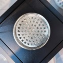 Droga do biopaliwa na zewnątrz ogrodu projektu z ziemi słup Capri 110. 