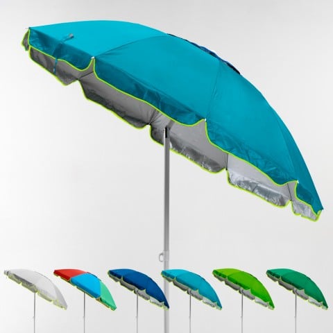 Parasol plażowy 220 cm wiatroszczelny ochrona UV Portofino Promocja