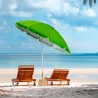 Parasol plażowy 220 cm wiatroszczelny ochrona UV Portofino Koszt