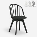 Krzesło nowoczesne design z polipropylenu do kuchni i jadalni Molkor Oferta