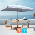 Parasol ogrodowy 3x2 aluminiowy z słupkiem centralnym Eden Oferta