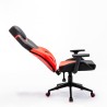 Regulowany i ergonomiczny fotel gamingowy Portimao Fire Stan Magazynowy