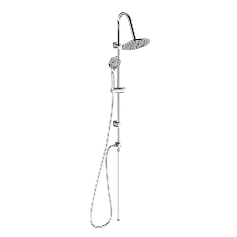 Kolumna prysznicowa z okrągłą głowicą prysznicową i chromowanym ręcznym prysznicem Win Promocja