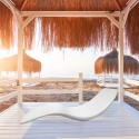 Leżak słoneczny o nowoczesnym designie do ogrodu i basenu, wykonany z włókna szklanego Antares. Sprzedaż